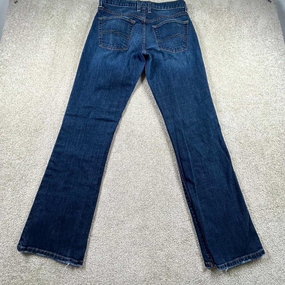 Womens Bootcut Jeans 30 Blue Denim Stretch Medium Wash Casual Everyday Wear